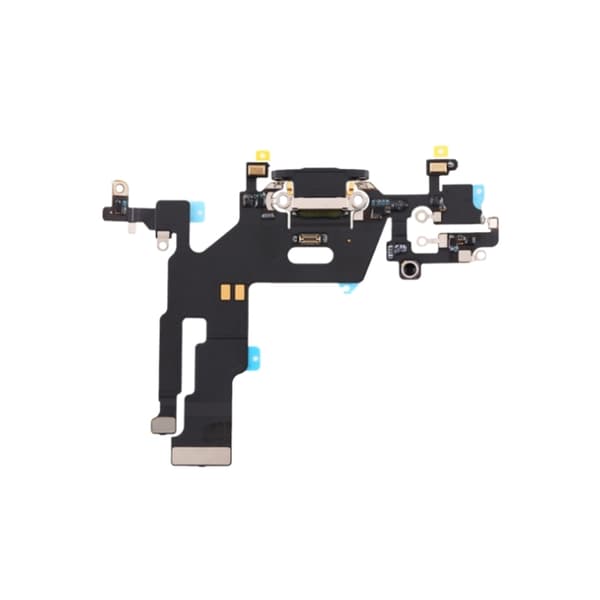 iPhone 11 latausportti musta