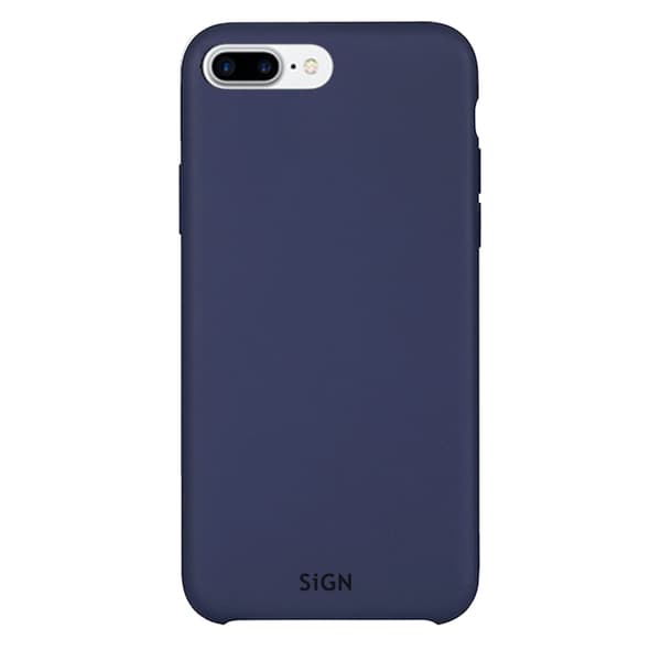 Liquid Silikonetui til iPhone 7 & 8 Plus - Blå