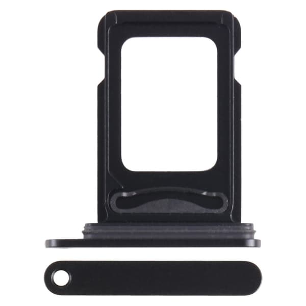 iPhone 15 SIM + SIM-korthållare - Svart