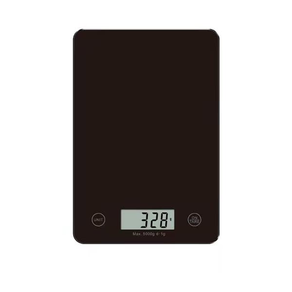 Kjøkkenvekt, 5kg - Sort