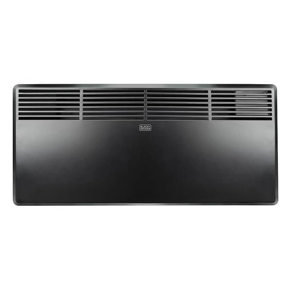 BLACK+DECKER Veggpanelvarmer 1800W Sort