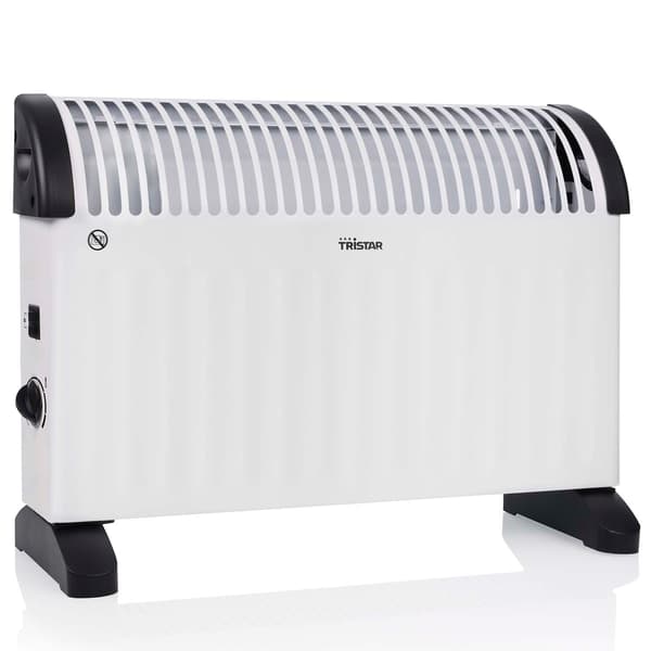 Konvektorvarmer 2000W med termostatstyring