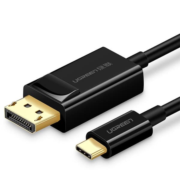 UGREEN USB-C til DisplayPort-kabel, 1,5 m - Sort