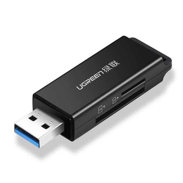 Ugreen USB-A kortlæser til TF/SD-kort