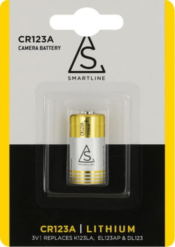 CR123A 1-pakkaus SMARTLINE