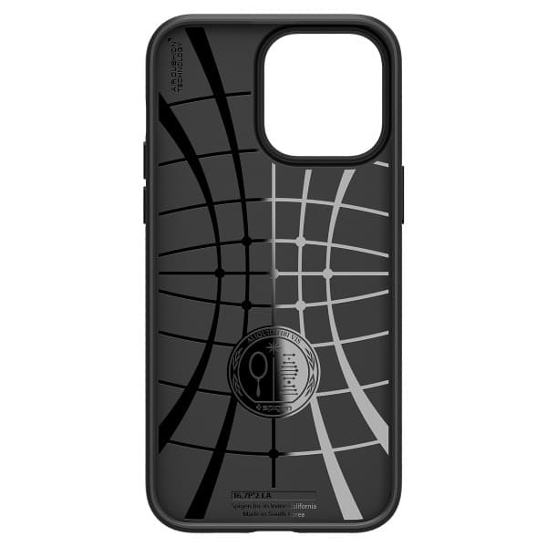 Spigen Liquid Air Cover til iPhone 14 Pro - Mat Sort