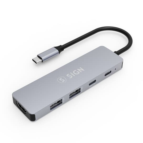 SiGN HUB USB-C - USB-A / USB-C / PD / HDMI
