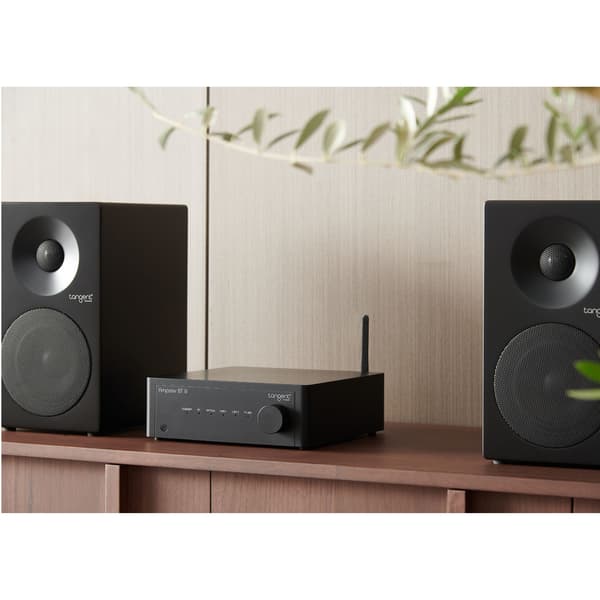Bluetooth Phono-forsterker med HDMI – Svart