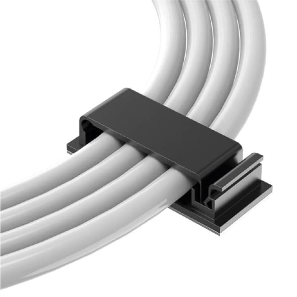 DESIRE2 Enfold Cable Clips Musta 40 kpl