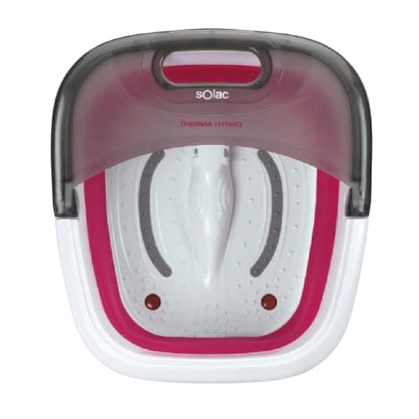 SOLAC Foot Massager Foldbar Therma Hydro
