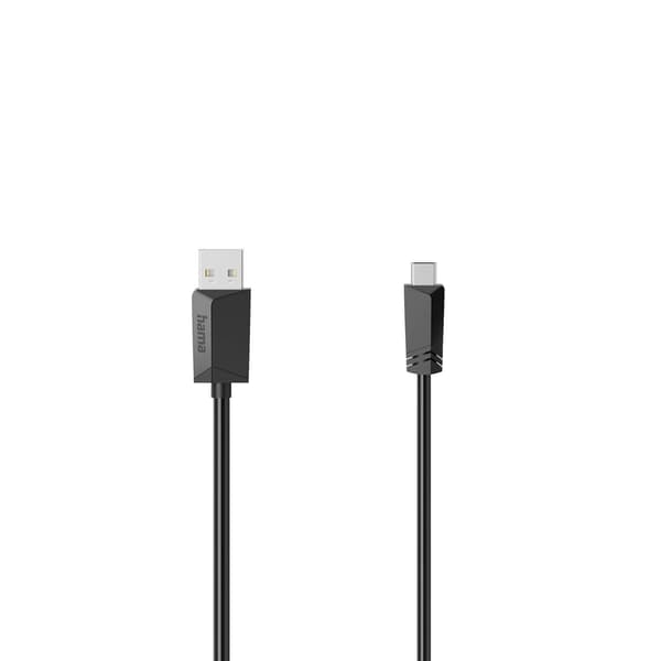 HAMA Kabel USB A-USB B Mini 480 Mbit/s Sort 1,5m