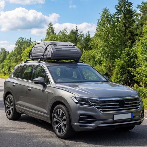 Vanntett 400L biltakbag, 4 stropper