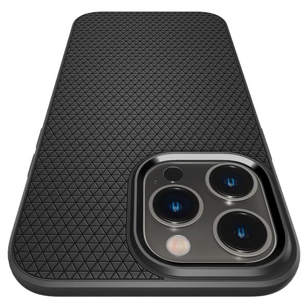 Spigen Liquid Air Cover til iPhone 14 Pro - Mat Sort