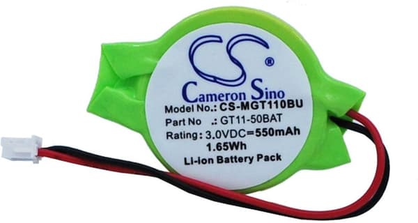 Batteri til Mitsubishi GOT 1000 seriens displayterminaler mv