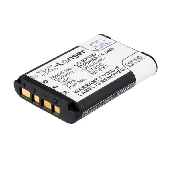 Batteri for NP-BX1 erstatningsbatteri