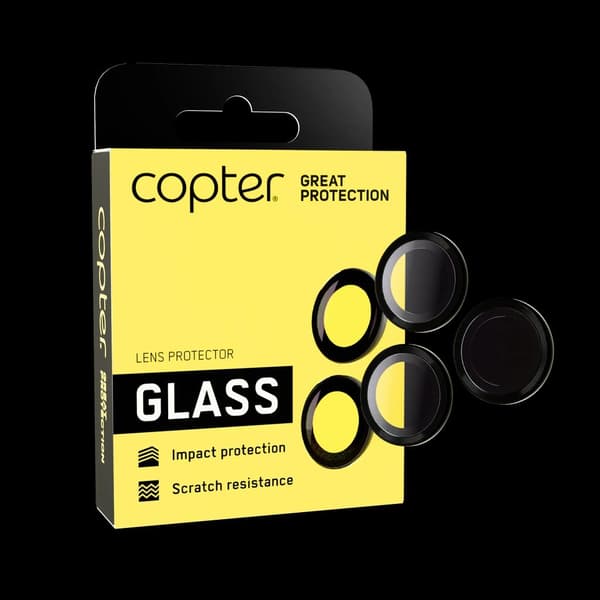 Copter iPhone 17 Pro / 17 Pro Max Eksoglass-linseringer Linsebeskytter
