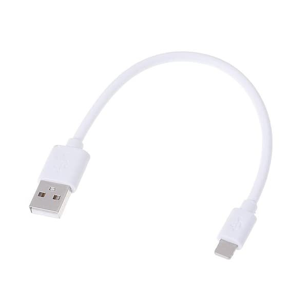 USB til Lightning kabel 5V, 2.1A til iPhone & iPad - 25 cm