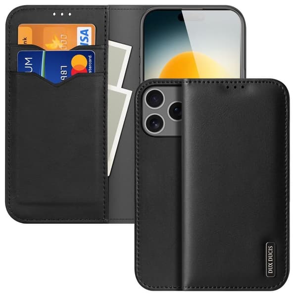 DUX DUCIS iPhone 17 Pro RFID-suojakuori - Musta