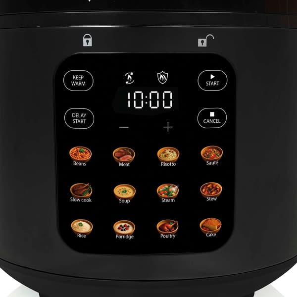 Tryckkokare 6L 1000W Digital Display