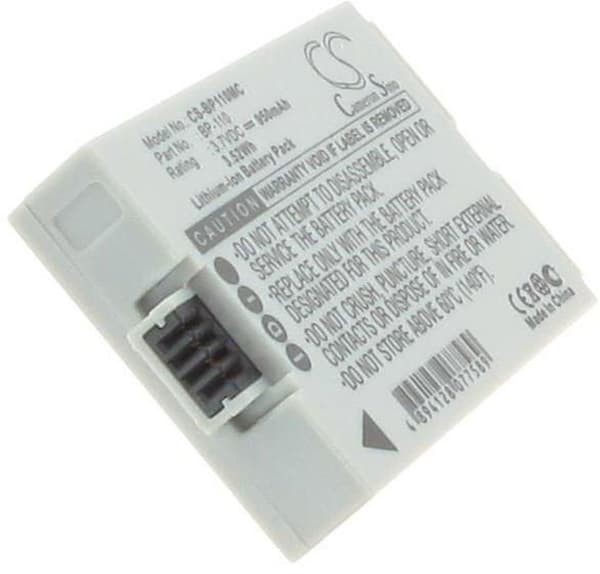 Batteri til BP-110 erstatningsbatteri