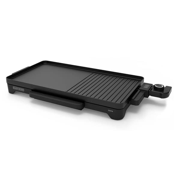 BLACK+DECKER Bordgrill Flat 2200W Sort