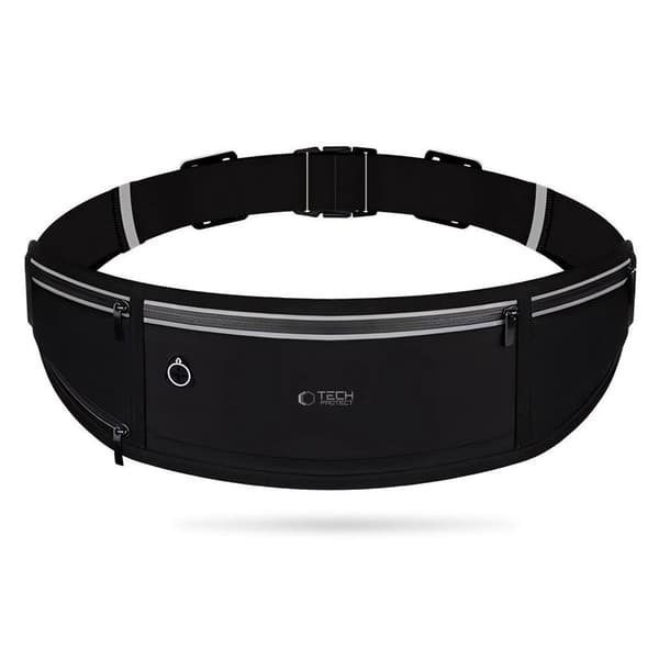 Tech-Protect M3 Universal Sport Waist Bag – Black
