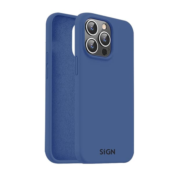 Liquid Silikone Cover til iPhone 15 Pro - Blå