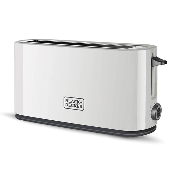 BLACK+DECKER Brödrost 1000W Vit