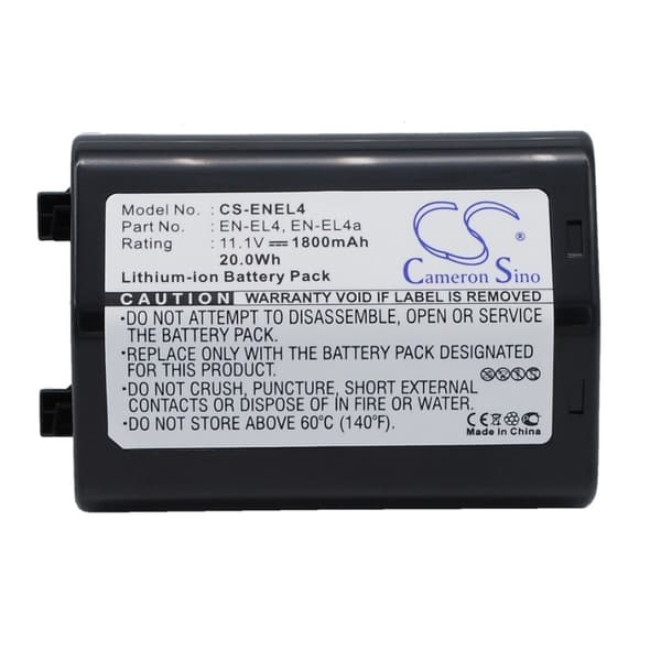 Batteri til Nikon EN-EL4 etc