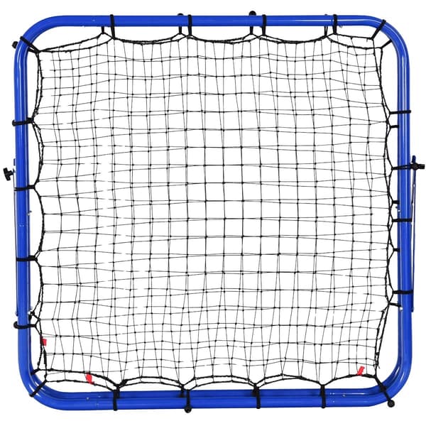 Justerbart vinkelfodboldreboundernet, 100 x 100 cm