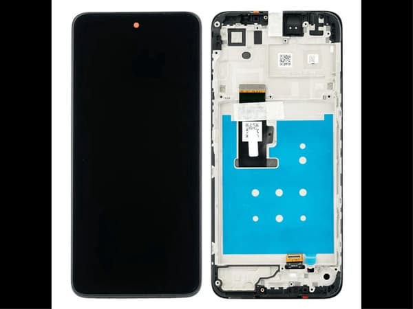 Motorola Moto G23 LCD-skærm - Sort
