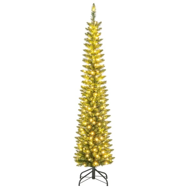 180 cm tekokuusi LED-valoilla