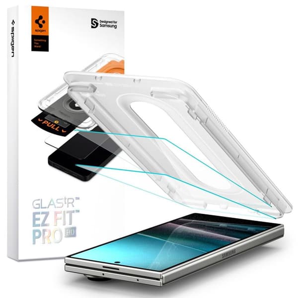 Spigen Glas.Tr Ez Fit Pro Hd 2-Pack Screen Protector For Samsung Galaxy Z Fold 7