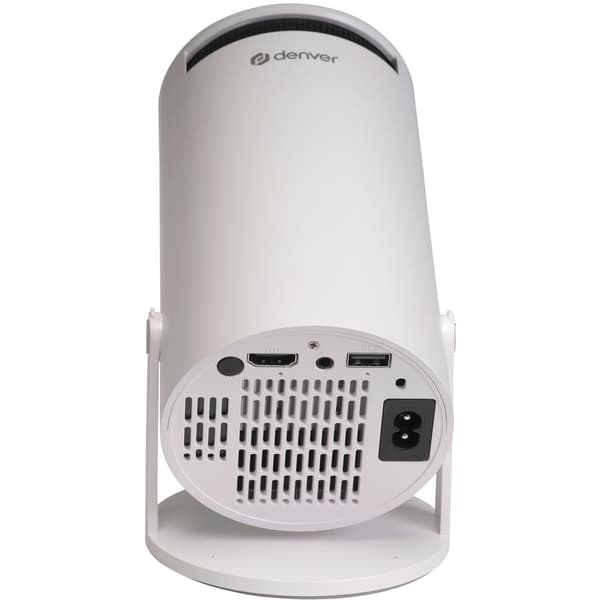 Projektor HDMI USB Bluetooth, 37""–170"" skjerm, hvit