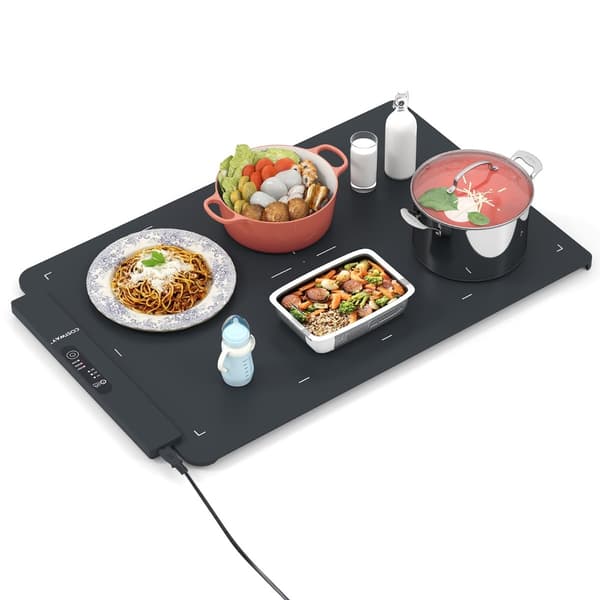 Elektrisk silikonmatte til matoppvarming, rask oppvarming, 64x41 cm