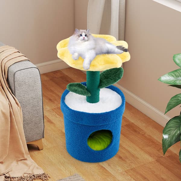 Kradsetræ til indekatte – Blomsterstol, Condo, 72 cm