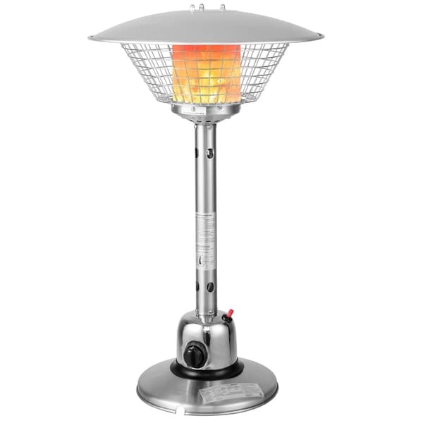 Terrassevarmer, 3200W, rustfritt stål, trygg