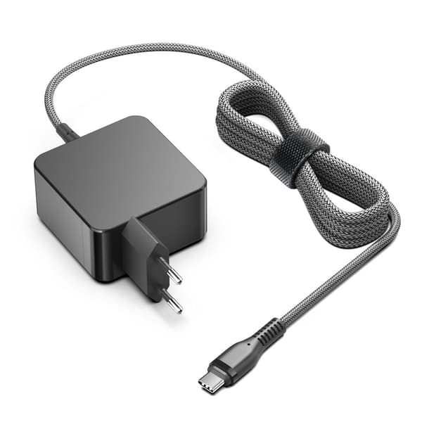 NEXTBATT Laddare / Nätadapter USB-C 65W PD3.0 för MacBook, bärbara datorer etc.