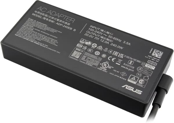 Asus-verkkolaite 240W / 12A / 20V / Kompakti pistoke