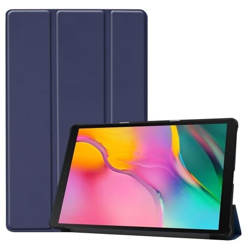 Tri-fold deksel til Samsung Galaxy Tab A 10.1 2019 - Mørkeblå