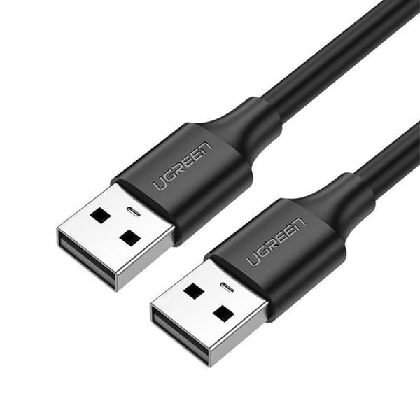 UGREEN USB-A til USB-A 2.0-kabel, 0,5m - Svart
