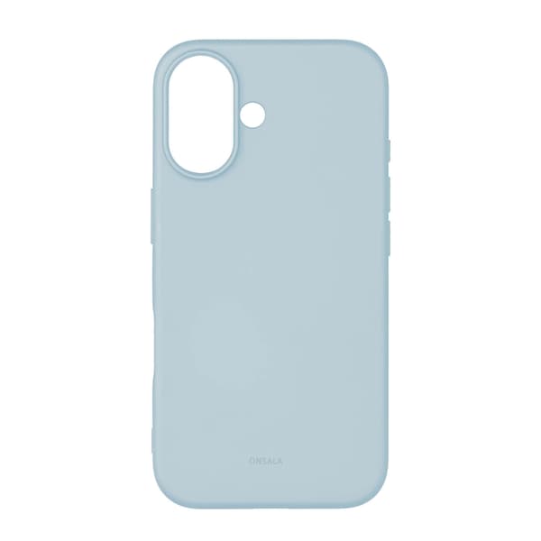 ONSALA Back Sil Touch Recycled MagSerie iPhone 16 Concrete
