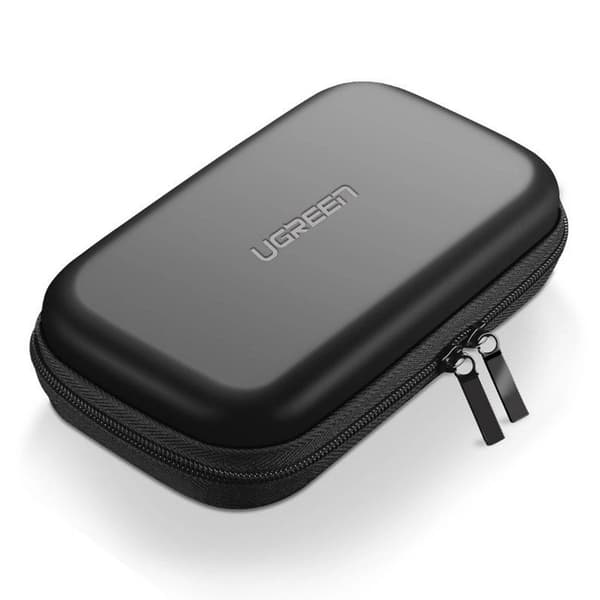 UGREEN veske for 2,5" harddisk og tilbehør - Svart