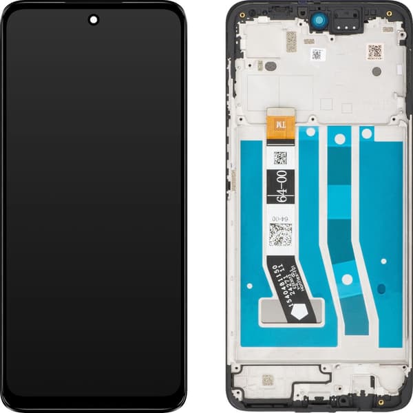 Motorola Moto G55 Näyttö - Musta