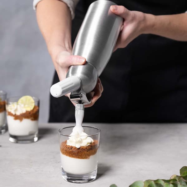 Vispad grädde-dispenser, 500 ml kapacitet