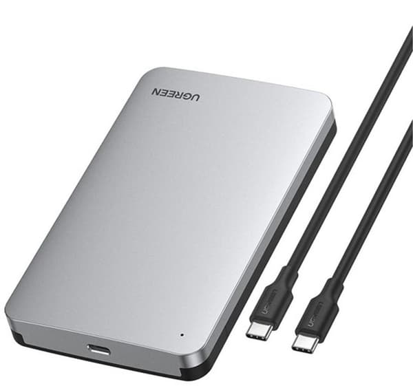 UGREEN 2,5" SATA ekstern harddiskkabinet