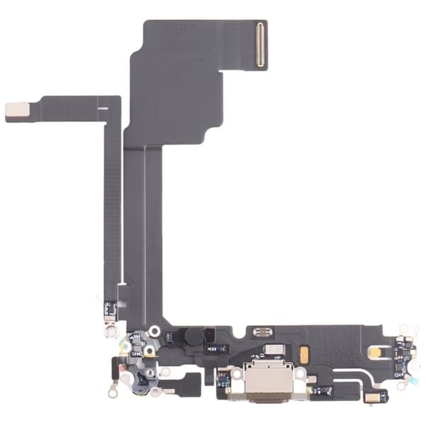 iPhone 15 Pro Max Original Ladeport Flex Kabel – Titanfarge