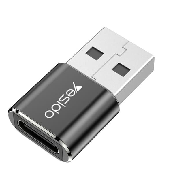 Yesido USB-C til USB-A OTG-adapter for dataoverføring/lading
