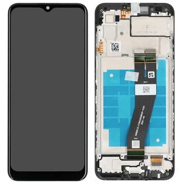 Samsung Galaxy A03 LCD-skærm - Sort