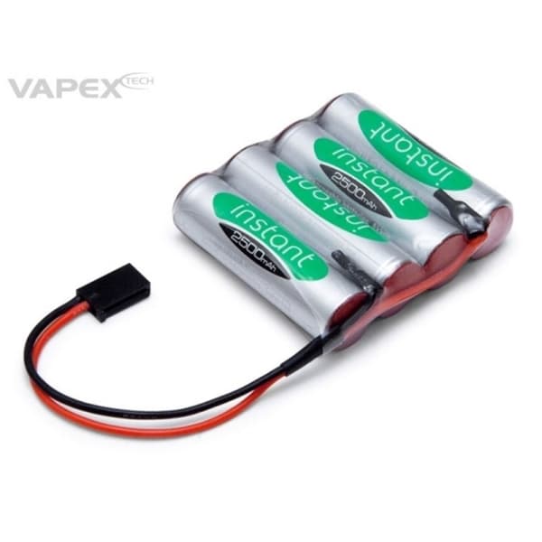 Mottakerstativ 4,8V 2500mAh NiMH Instant Flat